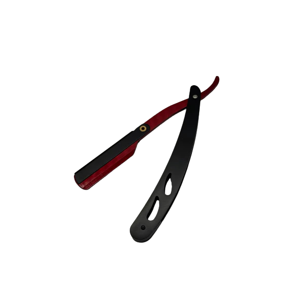 NAVAJA 3 CUERPOS METALICA NEGRO-ROJO