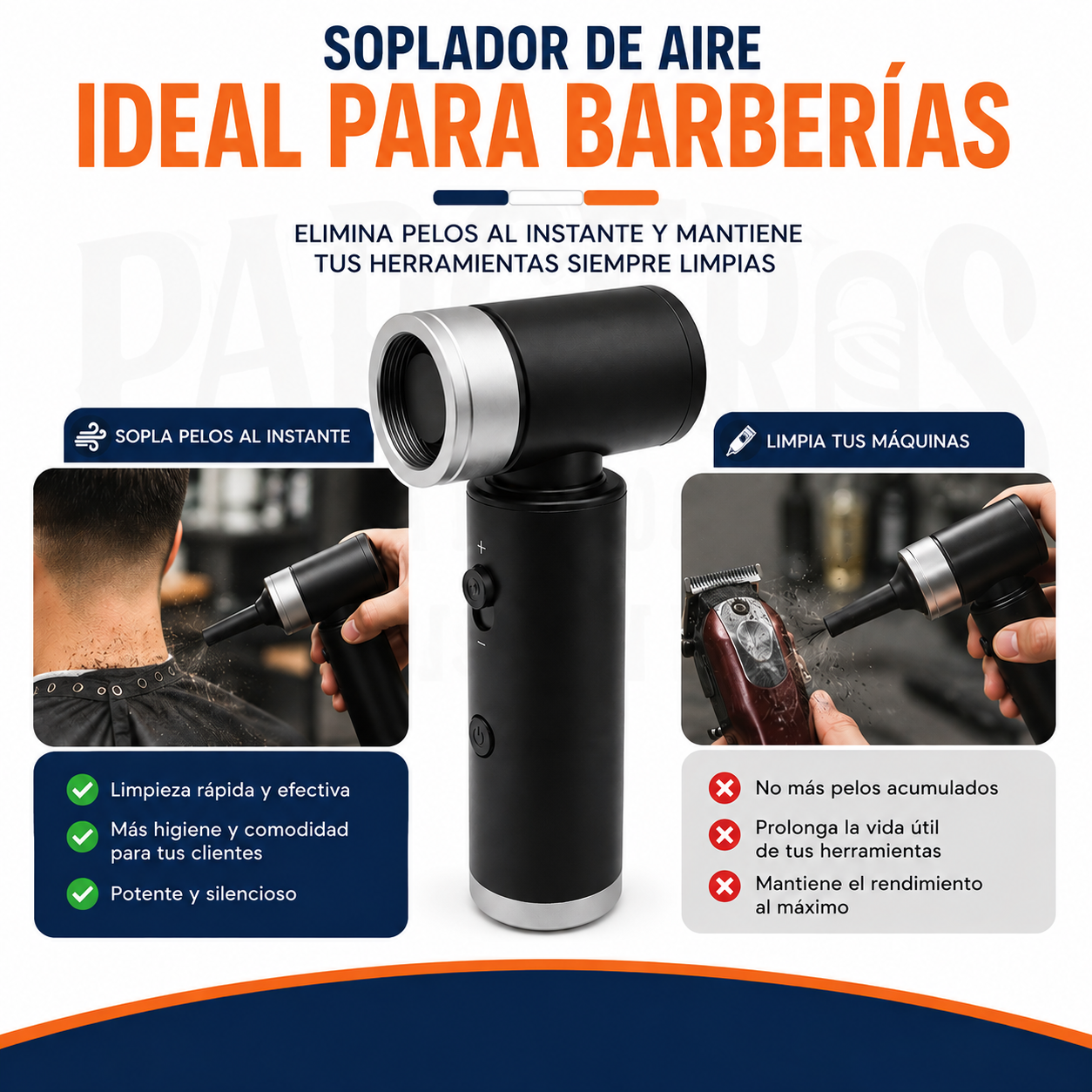 MINI SOPLADOR - ASPIRADOR  JETDRY 110.000 RPM 3