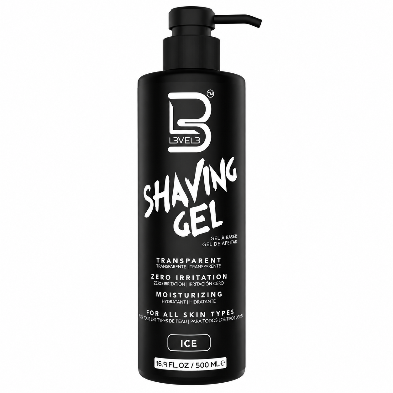 GEL DE AFEITAR LEVEL 3 500ML  2