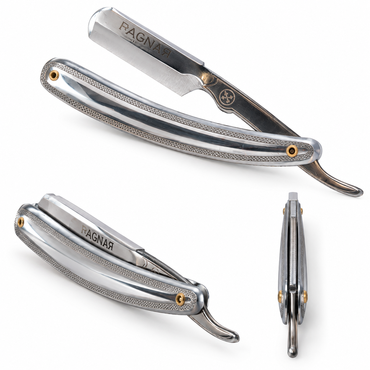 NAVAJA FULL METAL RAGNAR COLOR PLATEADO 2
