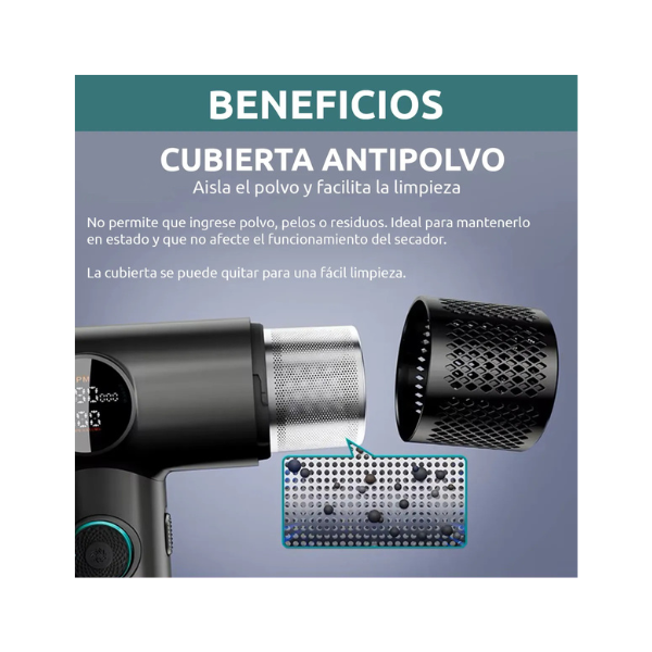 SECADOR DE PELO VGR V401 ROJO 3