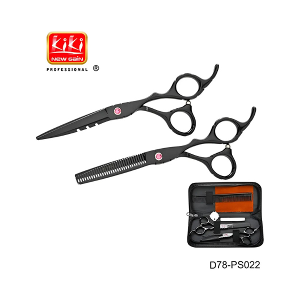 SET DE TIJERAS WMARK 6" NEGRA 3