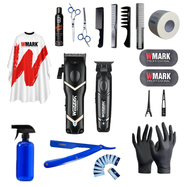 COMBO INICIAL DE BARBERIA COMPLETO 01 + REGALOS