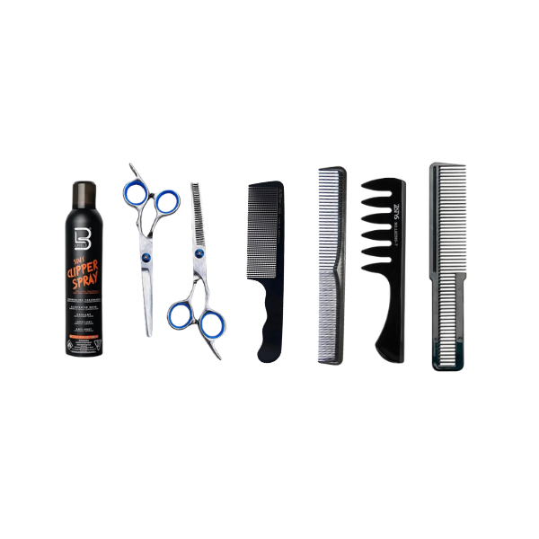 COMBO INICIAL DE BARBERIA COMPLETO 01 + REGALOS 2