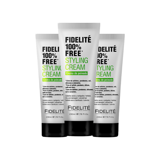 CREMA DE PEINAR FREE X230ML FIDELITE x 6 unidades