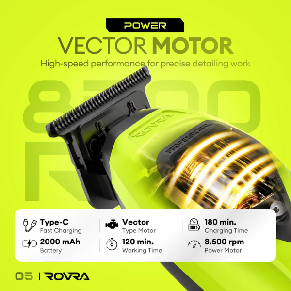 TRIMMER ROVRA SUPER CUT 4