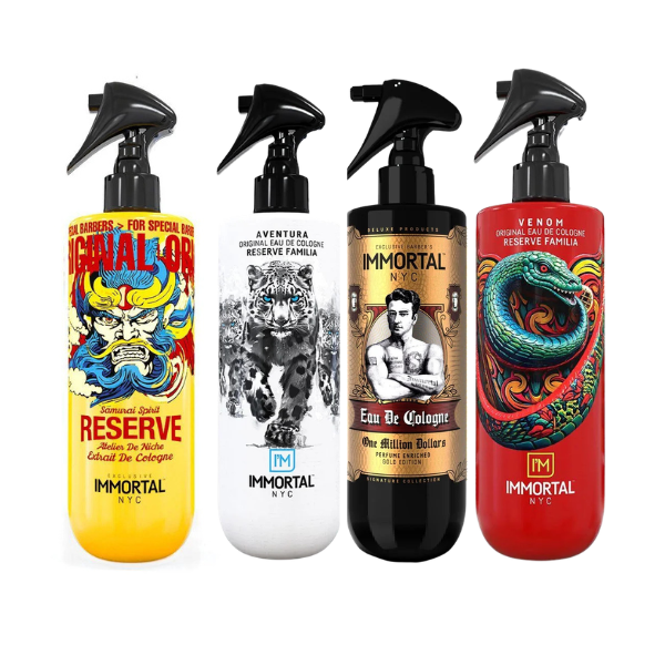 COMBO AFTER SHAVE IMMORTAL NYC X 500ML COMPLETE EDITION