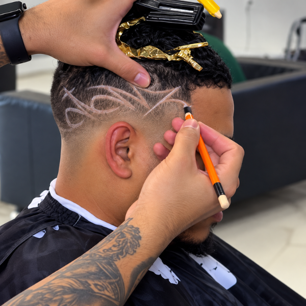 LAPIZ PARA BARBERO MARRON SEPIA 2